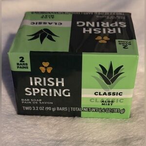 Irish Spring Classic Aloe Mist Bar Soap - 2 Bars